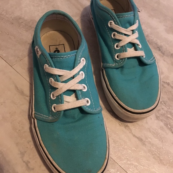๐ Turquoise Vans ๐ - Picture 2 of 7